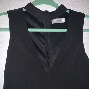 LF Choker Romper in Black